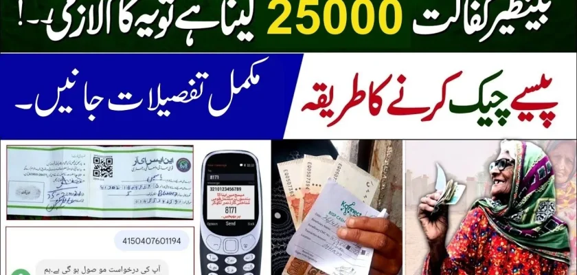 Good News! Get Rs. 25000 from the Government of Pakistan under the Ehsaas Kafalat Program 2024, Latest Updates 2024