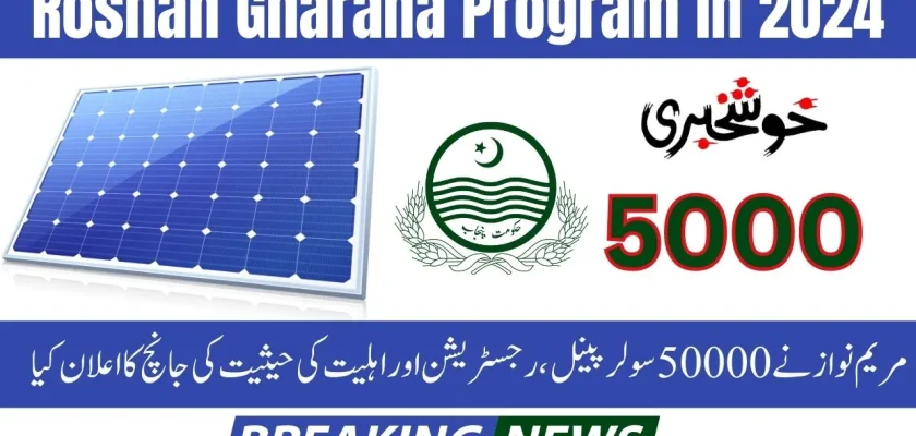 Maryam Nawaz Announced 50000 Solar Panels Registration & Eligibility Status Verification 2024